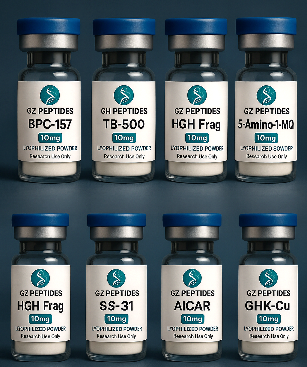 Peptídeos diversos (SLU-PP-332, BPC-157, TB500, HGH, Retatrutida, Ghk-Cu, etc) | >99% Pureza | Entrega no mundo todo
